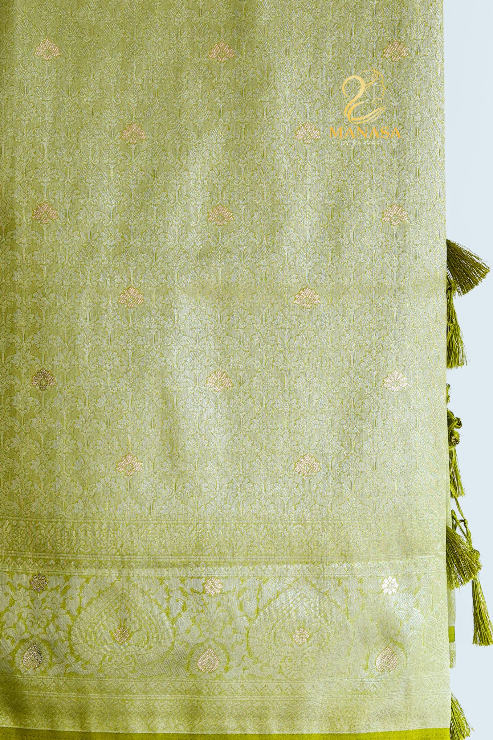 Green Premium Tissue Silk - Image 2
