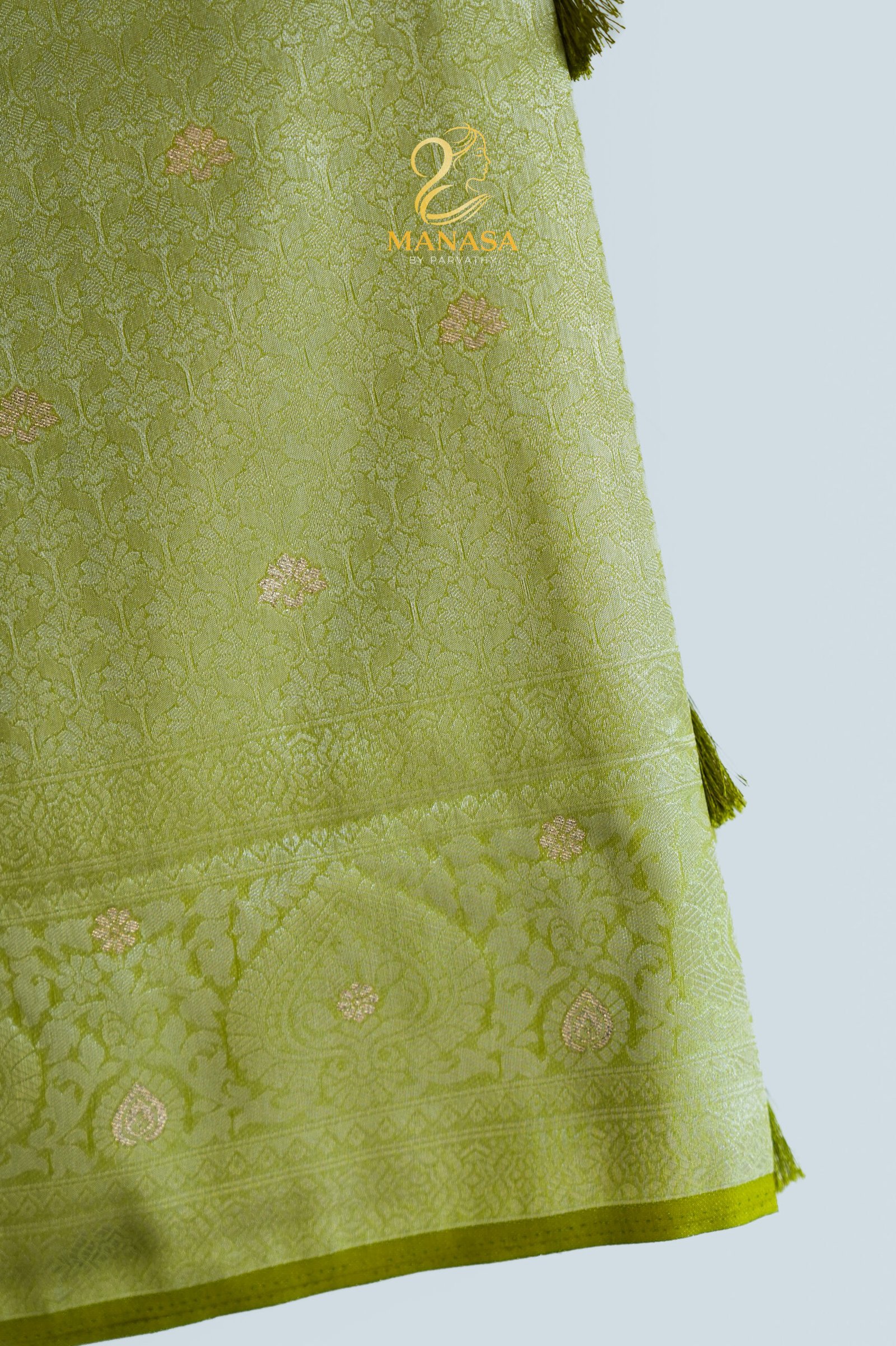 Green Premium Tissue Silk - Image 3